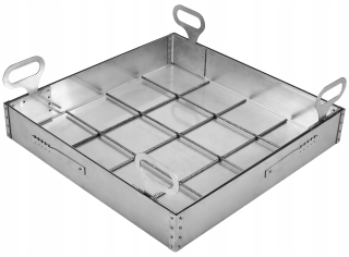 Revízna šachta 500x500x80 mm Nerezový uzatvárací systém